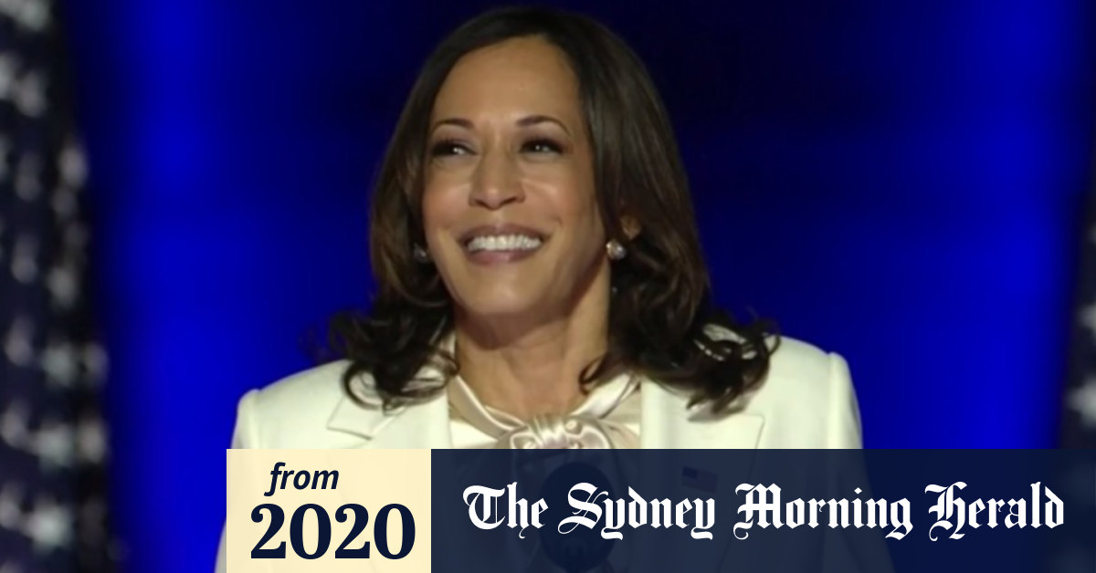 Video US Election VPelect Kamala Harris delivers her victory speech